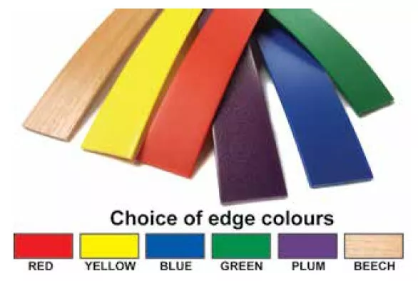 Willowbrooke KubbyKurve Two Tier 1 + 2 Library Shelf Unit 700mm High 500mm Wide